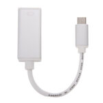 10cm USB-C / Type-C 3.1 to Display Adapter Cable, For MacBook 12 inch, Chromebook Pixel 2015, Nokia N1 Tablet PC(Silver)