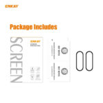 2 PCS For Xiaomi Mi Band 5 ENKAY Hat-Prince 3D Full Screen Soft PC Edge + PMMA HD Screen Protector Film