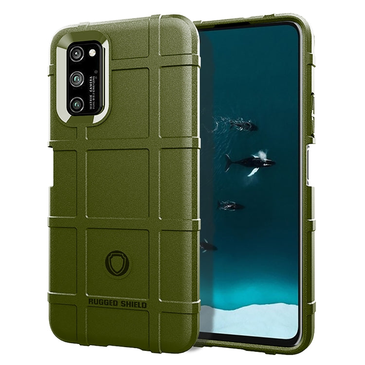 For Samsung Galaxy S20 FE Full Coverage Shockproof TPU Case(Army Green)