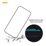 For iPhone 12 / 12 Pro 2pcs ENKAY Hat-Prince Anti-drop Full Glue Tempered Glass Full Screen Film Anti-fall Protector