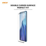 1 PCS For Xiaomi Mi 11 ENKAY Hat-Prince 0.26mm 9H 3D Explosion-proof Full Screen Curved Heat Bending Tempered Glass Film