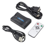 1080P VGA to SCART Audio Video Converter Adapter