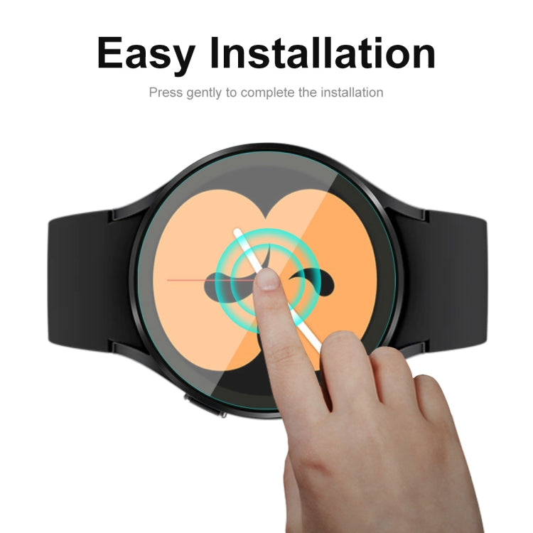 1 PCS For Samsung Galaxy Watch4 44mm ENKAY Hat-Prince Crystal Screen Protector Anti-scratch Watch Film