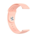 Monochrome Silicone Watch Band for Samsung Galaxy Watch Active 2 22mm(light pink)