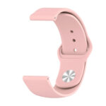 Monochrome Silicone Watch Band for Samsung Galaxy Watch Active 2 22mm(pink)