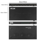 1 x 8 4K x 2K 3840*2160/30HZ HDMI Splitter