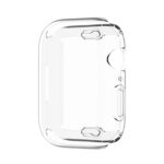 Shockproof TPU Full Protective Shell with Protective Film For Apple Watch Series 8 / 7 41mm(Transparent)