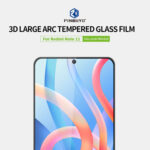 For Xiaomi Redmi Note 11 / Poco M4 Pro 5G PINWUYO 9H 3D Curved Full Screen Explosion-proof Tempered Glass Film(Black)