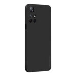 For Xiaomi Redmi Note 11 / Poco M4 Pro 5G PINWUYO Liquid Silicone TPU Phone Case(Black)