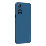 For Xiaomi Redmi Note 11 / Poco M4 Pro 5G PINWUYO Liquid Silicone TPU Phone Case(Blue)