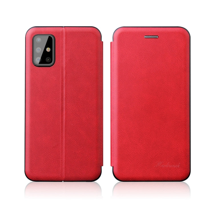 For Xiaomi Redmi Note 11 5G Retro Texture Magnetic Card Holder Leather Case(Red)