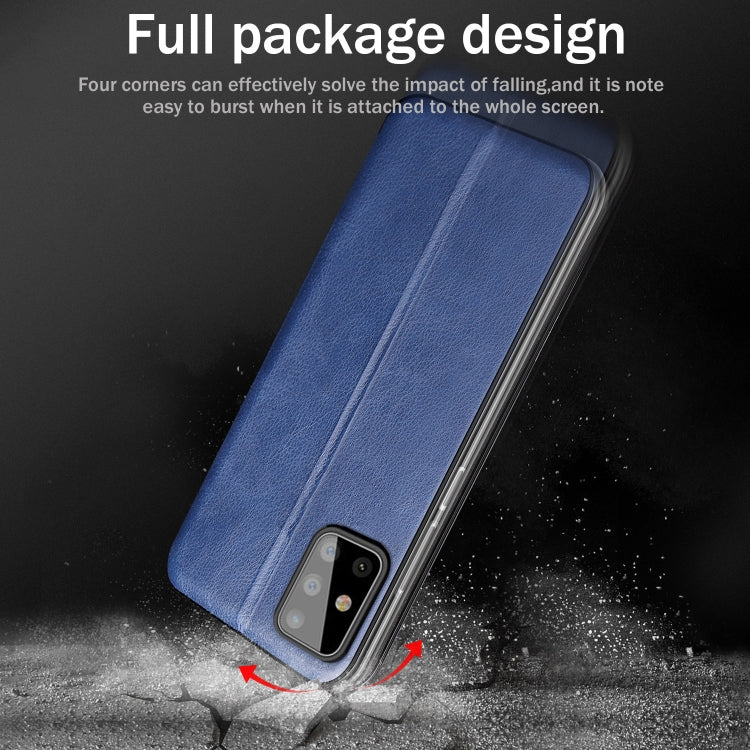 For Xiaomi Redmi Note 11 5G Retro Texture Magnetic Card Holder Leather Case(Blue)