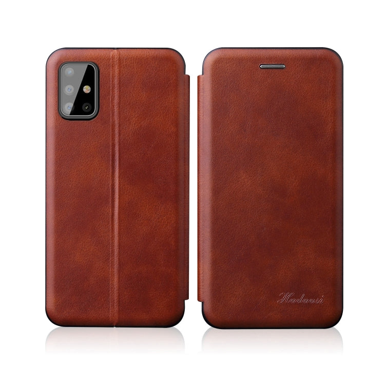 For Xiaomi Redmi Note 11 Pro 5G Retro Texture Magnetic Card Holder Leather Case(Brown)
