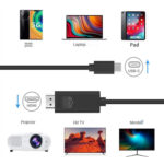 OT-UC503 4 KUSB Type C Male to HDMI Male Screen Cable