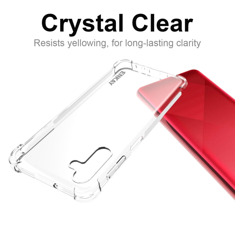 For Samsung Galaxy A13 5G ENKAY Transparent TPU Shockproof Case