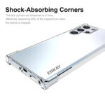 For Samsung Galaxy S22 Ultra 5G ENKAY Transparent TPU Shockproof Case