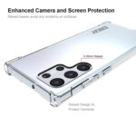 For Samsung Galaxy S22 Ultra 5G ENKAY Transparent TPU Shockproof Case