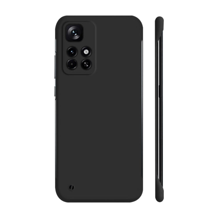 For Xiaomi Redmi Note 11 5G / Note 11T 5G Global / Note 11S 5G / Poco M4 Pro 5G Global  ENKAY Matte Frameless Hard PC Phone Case(Black)