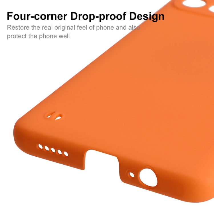 For Xiaomi Redmi Note 11 5G / Note 11T 5G Global / Note 11S 5G / Poco M4 Pro 5G Global  ENKAY Matte Frameless Hard PC Phone Case(Orange)