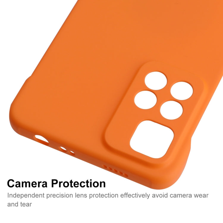 For Xiaomi Redmi Note 11 Pro / Pro+ 5G ENKAY Matte Frameless Hard PC Case(Orange)