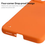 For Xiaomi Redmi Note 11 Pro / Pro+ 5G ENKAY Matte Frameless Hard PC Case(Orange)