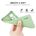 For Xiaomi 12 Pro / 12S Pro ENKAY Liquid Silicone Soft Shockproof Phone Case(Dark Green)