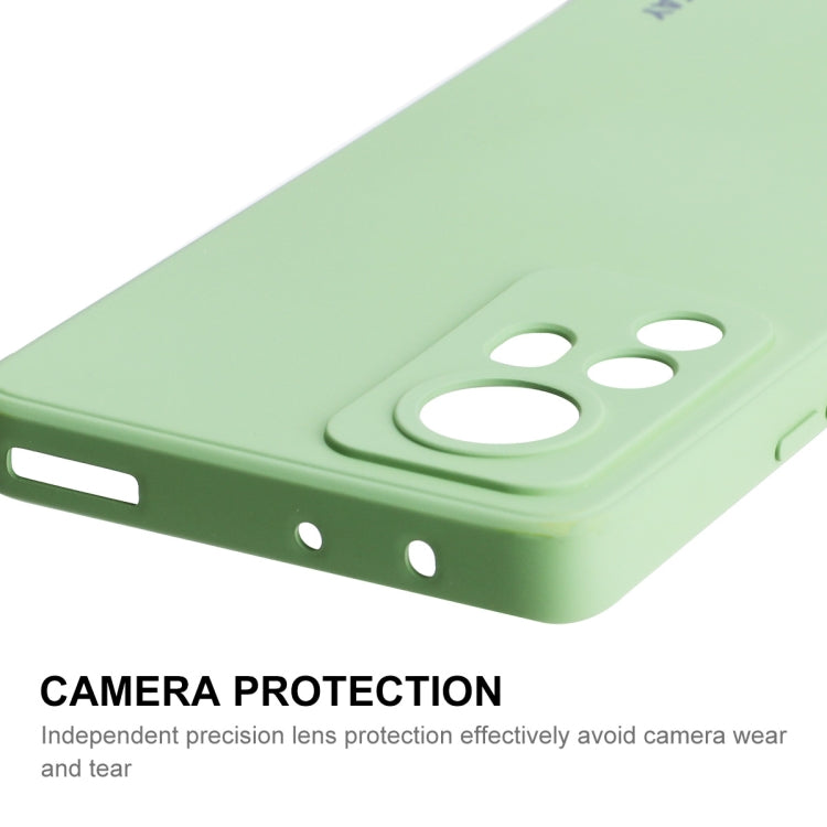 For Xiaomi 12 Pro / 12S Pro ENKAY Liquid Silicone Soft Shockproof Phone Case(Dark Green)