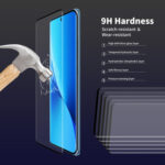 2 PCS For Xiaomi 12 / 12X ENKAY 3D Hot Bending Explosion-proof Full Tempered Glass Film