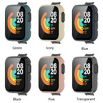 For Xiaomi Mi Watch Lite PC+ Toughened Film Protective Case(Transparent)