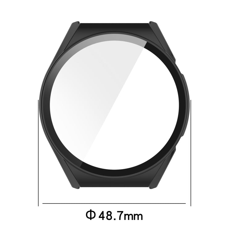 For Xiaomi Watch S1 PC + Toughened Film Fully Enclosed Protective Case(Transparent)