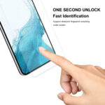 For Samsung Galaxy S22 5G 1pc ENKAY 0.2mm Tempered Glass Film, Support Fingerprint Unlock