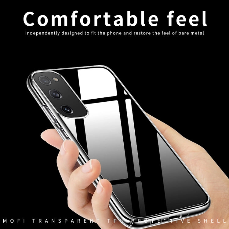 For Samsung Galaxy S20 FE / S20 FE 2022 MOFI Ming Series Ultra-thin TPU Phone Case(Transparent)