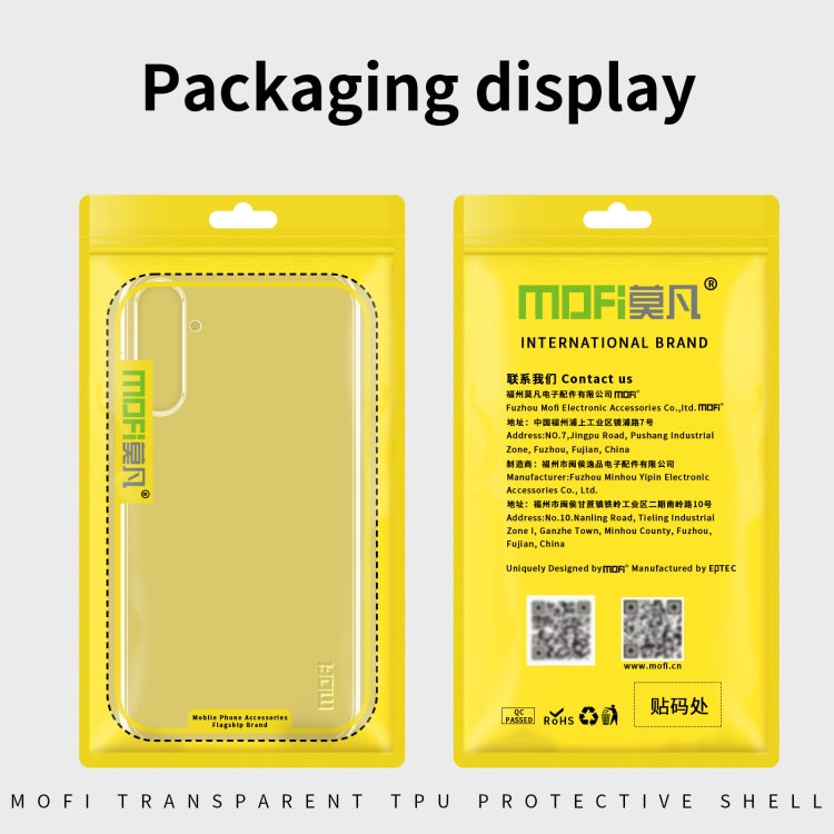 For Samsung Galaxy S20 FE / S20 FE 2022 MOFI Ming Series Ultra-thin TPU Phone Case(Transparent)