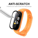 1 PC For Xiaomi Mi Band 7 ENKAY 3D Full Coverage Soft PC Edge + PMMA HD Screen Protector Film