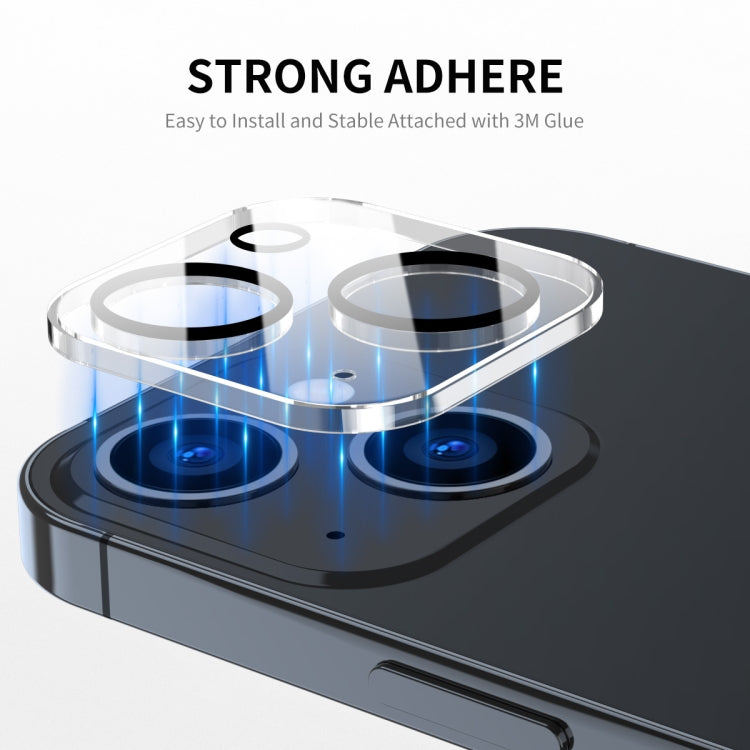 For iPhone 13 / 13 Pro 2pcs ENKAY Hat-Prince 9H Rear Camera Lens Tempered Glass Film