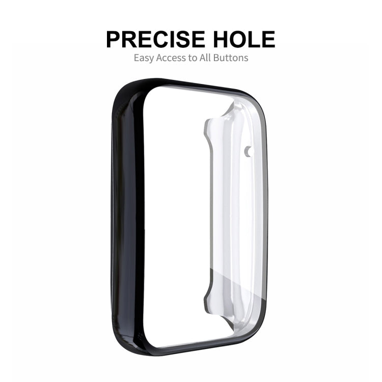 For Xiaomi Mi Band 7 Pro ENKAY Hat-Prince Full Coverage Electroplated TPU Screen Protection Case(Pink)