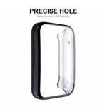 For Xiaomi Mi Band 7 Pro ENKAY Hat-Prince Full Coverage Electroplated TPU Screen Protection Case(Black)