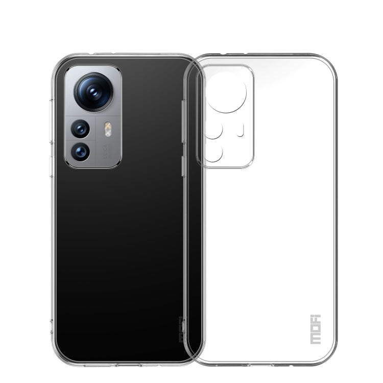 For Xiaomi 12 Pro / 12S Pro / 12 Pro Dimensity MOFI Ming Series Ultra-thin TPU Phone Case(Transparent)
