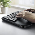 390B Ergonomic Compact Size Gaming Keyboard