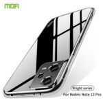 For XiaomiRedmi Note 12 Pro China MOFI Ming Series Ultra-thin TPU Phone Case(Transparent)