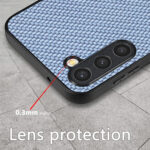 For Samsung Galaxy S23 5G Carbon Fiber Texture Leather Back Cover Phone Case(Brown)