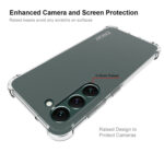 For Samsung Galaxy S23+ 5G ENKAY Hat-Prince Clear TPU Shockproof Phone Case