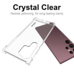 For Samsung Galaxy S23 Ultra 5G ENKAY Hat-Prince Clear TPU Shockproof Phone Case