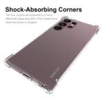 For Samsung Galaxy S23 Ultra 5G ENKAY Hat-Prince Clear TPU Shockproof Phone Case