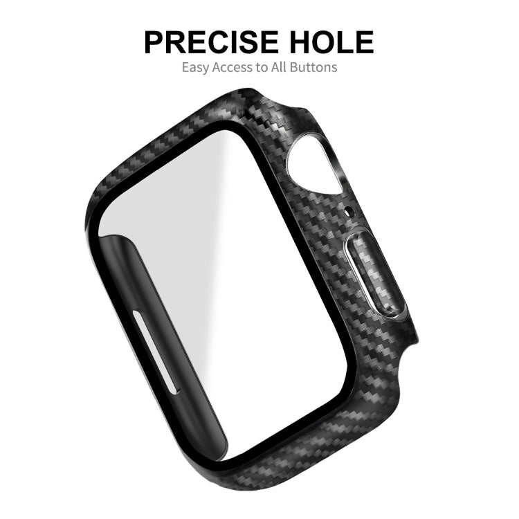 For Apple Watch Series 7＆8 41mm ENKAY Hat-Prince Waterproof Full Coverage PC Frame + 9H Tempered Glass Case