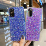 For Samsung Galaxy S23 5G Glitter Glitter Drop Glue TPU Phone Case(Green)