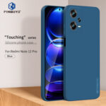 For Xiaomi Redmi Note 12 Pro China PINWUYO Sense Series Liquid Silicone TPU Phone Case(Blue)