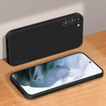 For Samsung Galaxy S23 5G PINWUYO Sense Series Liquid Silicone TPU Phone Case(Black)