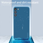 For Samsung Galaxy S23 5G PINWUYO Sense Series Liquid Silicone TPU Phone Case(Blue)