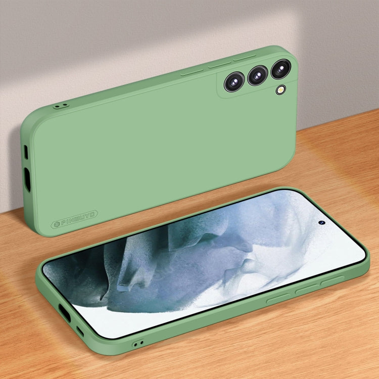 For Samsung Galaxy S23 5G PINWUYO Sense Series Liquid Silicone TPU Phone Case(Green)